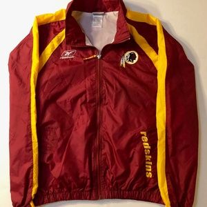 Vintage Reebok Washington Redskins Windbreaker